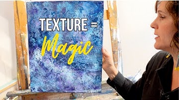 Start with Texture, End with Magic: Abstract Painting Demo