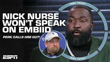 Nick Nurse needs to SAY SOMETHING! 😯 - Perk on Joel Embiid's availability | NBA Today