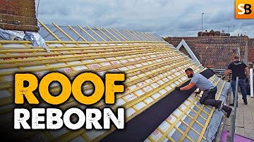 200 jaar oud huisje krijgt een 21e-eeuws dak