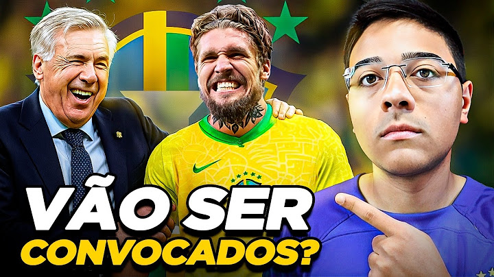 OLHA 3 JOGADORES QUE O CARLO ANCELOTTI QUER CONVOCAR PARA A SELEÇÃO BRASILEIRA!