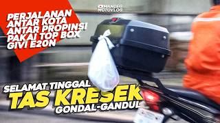 This is how great it is to use a top box on your old Vixion.