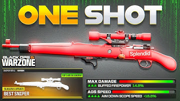 this 1 SHOT KAR98 SNIPER LOADOUT is META in WARZONE BO6! (Best KAR98K Sniper Class for Warzone 3)
