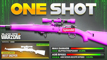 this 1 SHOT KAR98 SNIPER LOADOUT is META in WARZONE BO6! (Best KAR98K Sniper Class for Warzone 3)