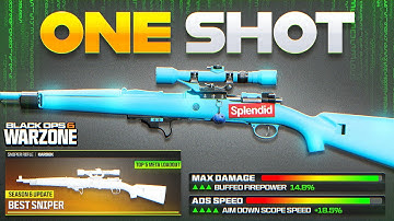 this 1 SHOT KAR98 SNIPER LOADOUT is META in WARZONE BO6! (Best KAR98K Sniper Class for Warzone 3)