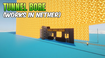 Tunnel Bore Tutorial, Automated Mining! (Create/Minecraft)
