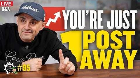 This Is Your Chance To Get Social Media Right: What To Focus On To Grow | Tea with GaryVee 95
