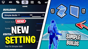 De Fortnite-setting "Simple Build" uitgelegd! (NIEUWE SETTING)