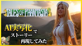 [Tales of Phantasia] Recreating the opening and going back in time with AI (Part 1: Modern)