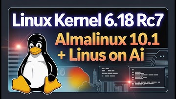Linux Kernel 6.18 RC7, AlmaLinux 10.1 & Linus op AI-codering