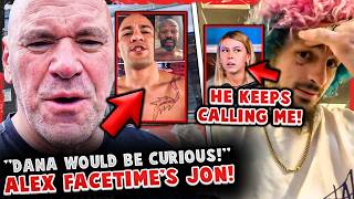 Alex Pereira FACETIMES Jon Jones! Sean O'Malley EXPOSED DM'ING Hawk Tuah girl!? Dana White GOES OFF!