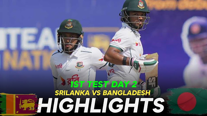 Sri Lanka vs Bangladesh 1st Test Day 2 Highlights 2025 | BAN vs SL Test Match Highlights