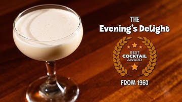 Herontdekking van een bekroonde cocktail uit 1960 | The Evening