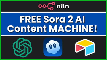 n8n Sora 2 AI Video Ads MACHINE!🤖 (NO WATERMARK) FREE n8n Workflow & Guide + Sora 2 Invite Codes