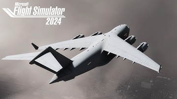 Microsoft Flight Simulator 2024 | Boeing C-17A Globemaster III | Nellis AFB ✈ Miramar MCAS