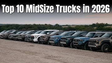 TOP 10 - Elke nieuwe middelgrote pick-uptruck uit 2026 gerangschikt van SLECHT naar BEST