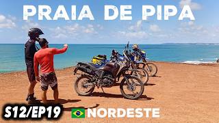 This is how we were welcomed on the beach in Brazil - Yamaha TÉNÉRÉ 600 [1988] - S12/EP19