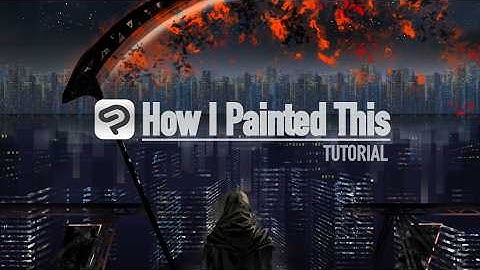 How to Draw a City Background – ASCEND Building Tutorial (Clip Studio Paint)