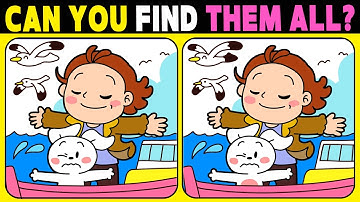 【Spot the difference】Only genius find the difference【 Find the difference 】#1172