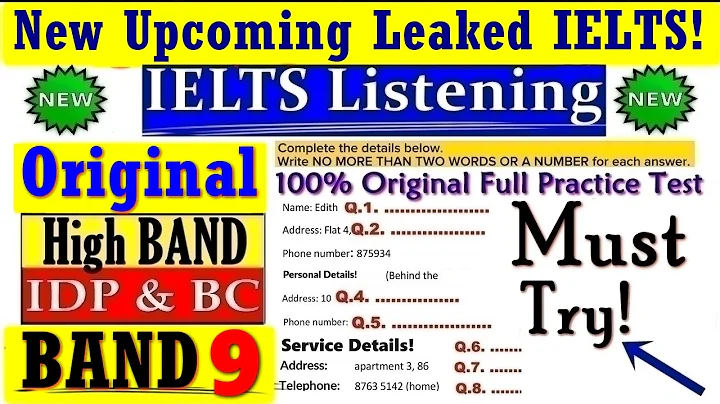 IELTS LISTENING PRACTICE TEST 2025 WITH ANSWERS | 12.12.2025