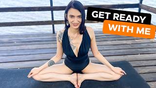 [4K] YOGA OUTDOOR | GET READY WITH MONA LISA EXTREME YOGA CHALLENGE