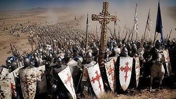 The Day Europe Awakens – 150,000 Templars Sing the Red Cross War Hymn ⚔️🔥