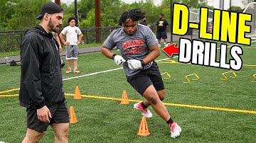 Basic Defensive Line Drills