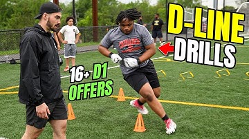 Basic Defensive Line Drills