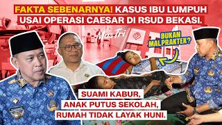 WaliKota Bekasi Kunjungi Rumah Korban Dugaan Malapraktik di RSUD Bekasi, Fakta Sebenernya Terungkap!