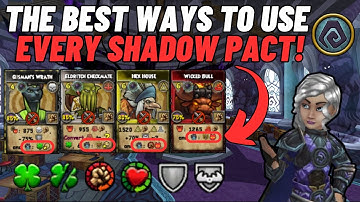 Wizard101| The EASIEST Ways To Use Shadow Pacts!