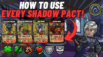 Wizard101| The EASIEST Ways To Use Shadow Pacts!