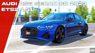 Audi RS6 Sedan C8 2023 (ETS2 1.51) | Euro Truck Simulator 2 | ETS 2 | Car Mod