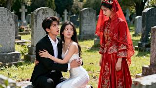 In Front of Her Grave Her Husband Cheating with Mistress, Not Knowing She's Right Behind Them