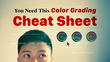 This Color Grading Cheat Sheet Changes Everything
