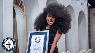 Meet The Woman With The Largest Afro | Guinness World Records