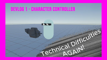 Devlog 1: Character Controller (This Was a Pain)
