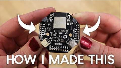 How I designed the circuit board for tinyCore