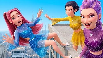 RUMI TAKES ZOEY DOWN - KPop Demon Hunters Animation