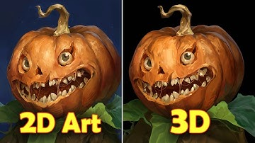 2D to 3D: Bringing Concept Art to Life in Blender