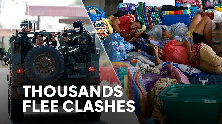 Hundreds of Thousands flee Thailand-Cambodia border as clashes intensify