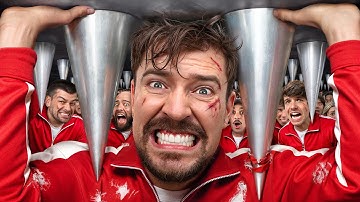 100 People Vs World’s Biggest Trap!