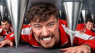 100 People Vs World’s Biggest Trap!