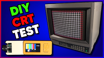 Build this portable CRT tester for around $20!
