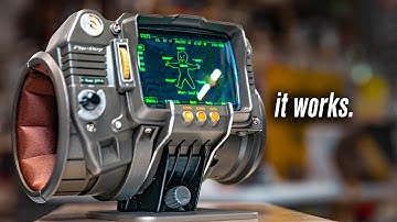 Hands-On with The Fallout 3 Pip-Boy 3000 Working Replica!
