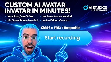 Create VIRAL AI Avatar Videos in 5 Minutes | AI Studios Custom Avatar Tutorial 2025