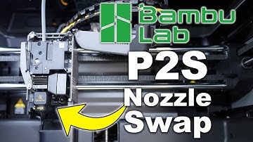 Het mondstuk van uw Bambu Lab P2S vervangen