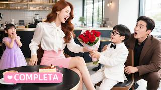 💗O CEO levou seus bebês para um encontro e, quando seu filho viu a mulher, ele a quis como mamãe!