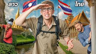 Epic Hide and Seek Across Two Countries! Thailand & Laos!