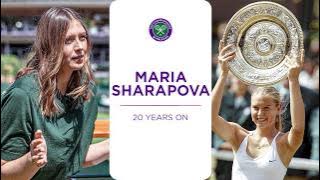 Maria Sharapova REACTS to her historic victory | 20 years on | Wimbledon 2024