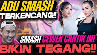 SMASH CANTIK DAN KERAS ‼️ BIKIN ALGOJO BADMINTON PANAS SAMPE SPLIT⁉️