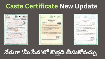 Telangana Caste Certificate Latest Update 2025 – What You Must Know